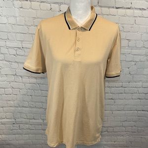 ZARA Men's Tan Polo-L